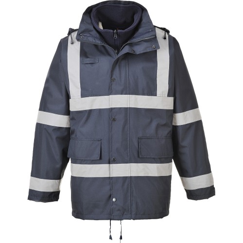 PARKA IMP FIT REFLECT C/ POLAR INT AZUL ESC S431 PARKA IMP FIT REFLECT C/ POLAR INT AZUL ESC S431